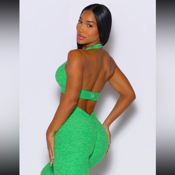 Bombshell Sportswear XS Neon Miami Beach Backless Bra NWT - Picture 4 of 12